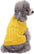 Small Dog Sweaters Knitted Pet Cat Warm Dog Sweatshirt Winter Clothes Kitten Puppy Sweater (Small,Yellow)