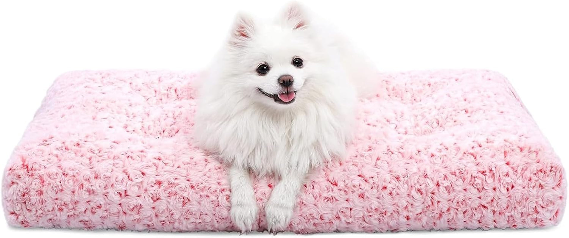 Washable Dog Bed Deluxe Plush Dog Crate Beds Comfy Kennel Pad Anti-Slip Pet Sleeping Mat for Large, Jumbo, Medium, Small Dogs Breeds, 29