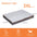 Premium Large Orthopedic Memory Foam Dog Bed Waterproof Pet Dog Crate Jumbo Mattress with Orange Trim Washable Water Resistant